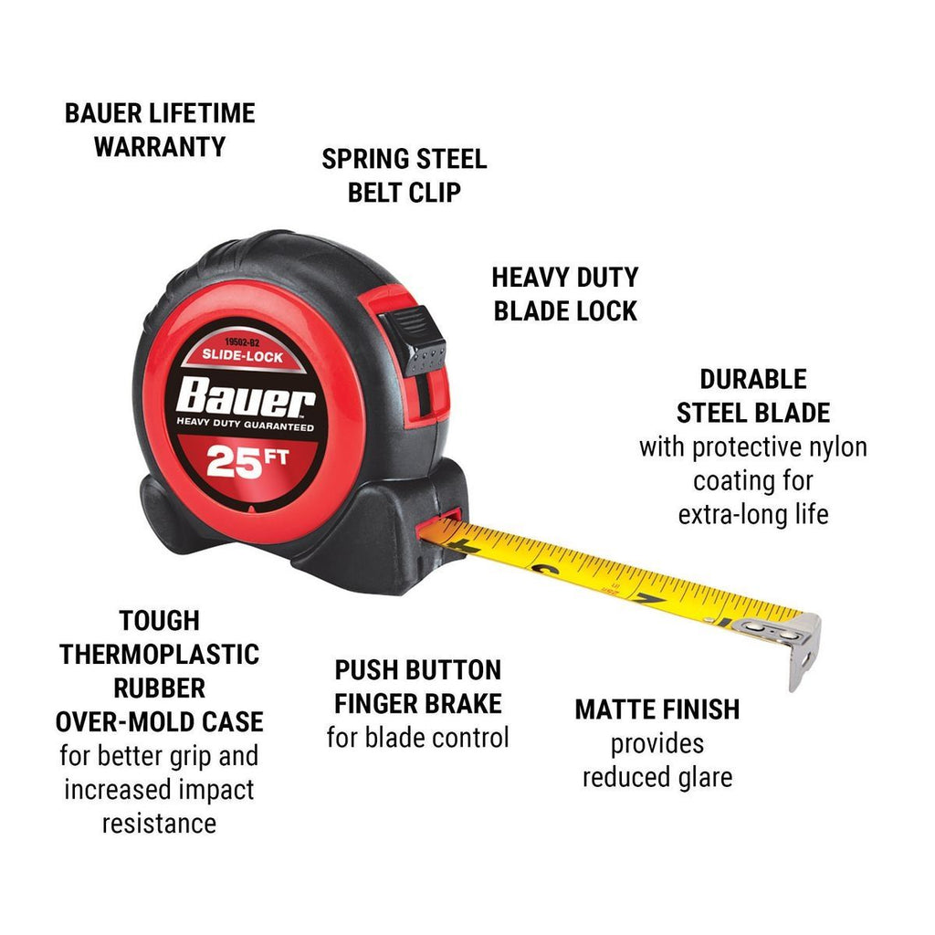 25 ft. x 1 in. Tape Measure A851