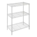 Ivory 3-Tier Metal Wire Shelving Unit B788