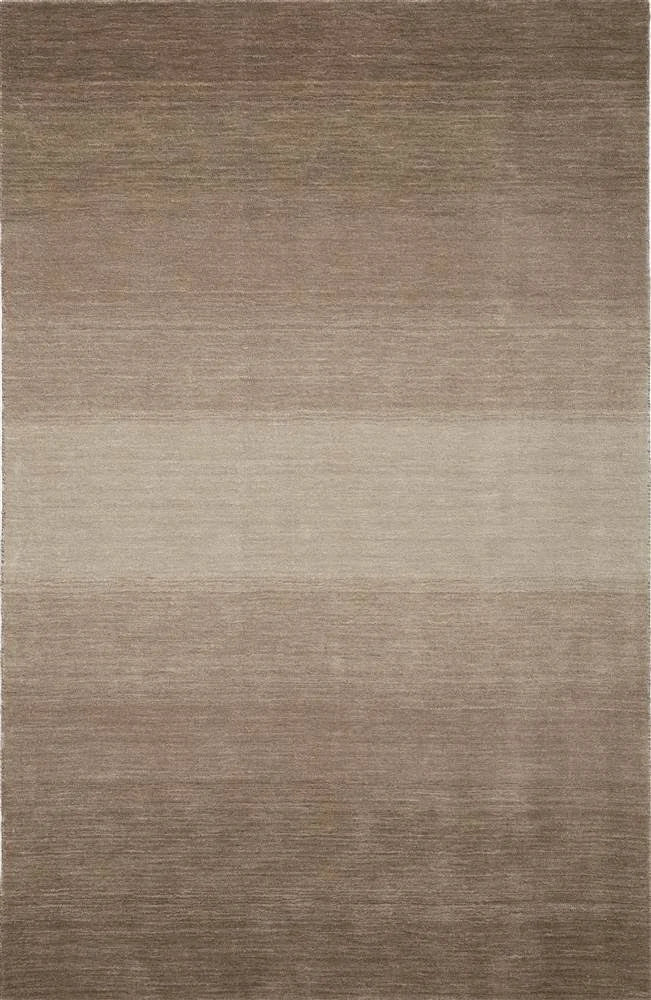 Mushroom Hand Loomed Ombre Rug B2993