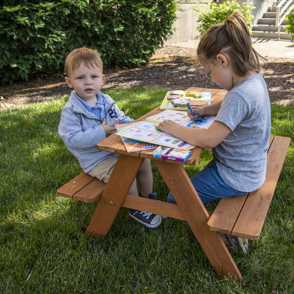 Kids Wooden Picnic Table N918818