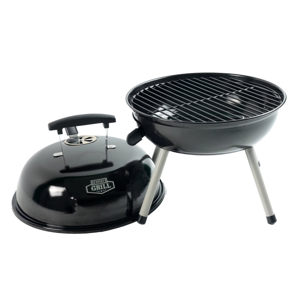 Portable Charcoal Grill, Black E281