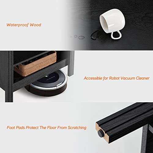 White 6 Cubby Wood TV Stand Y249229