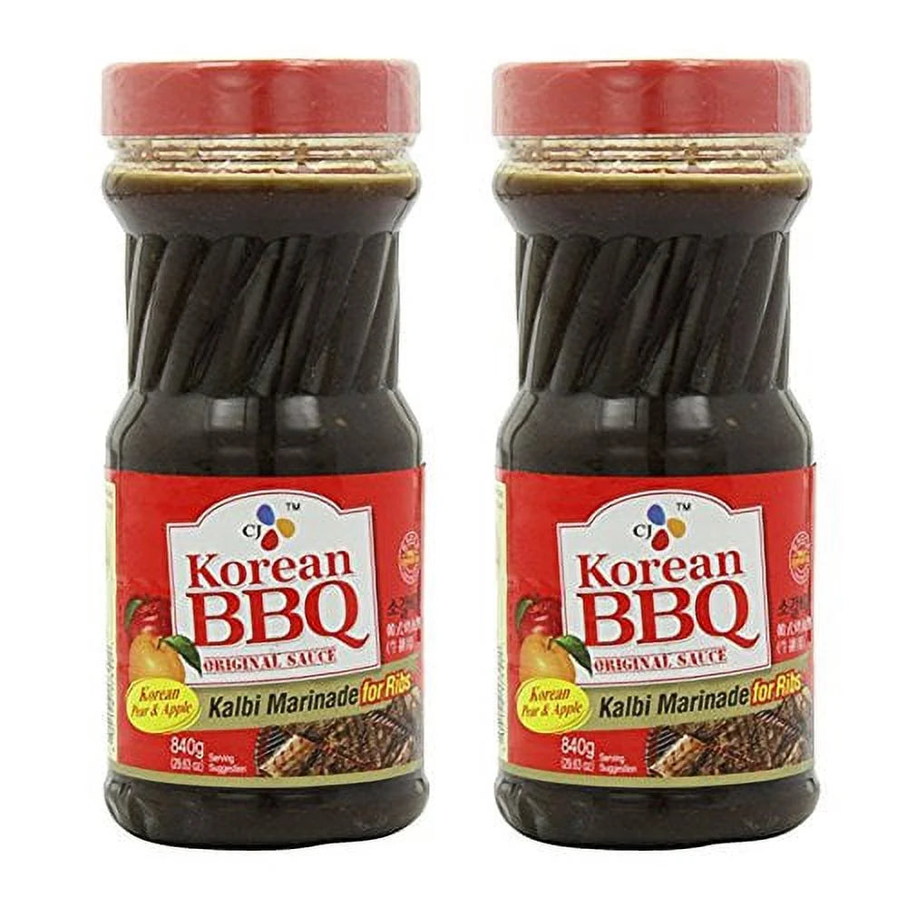 2 Packs Korean BBQ Sauce, 29.63-Ounce Bottle E942547