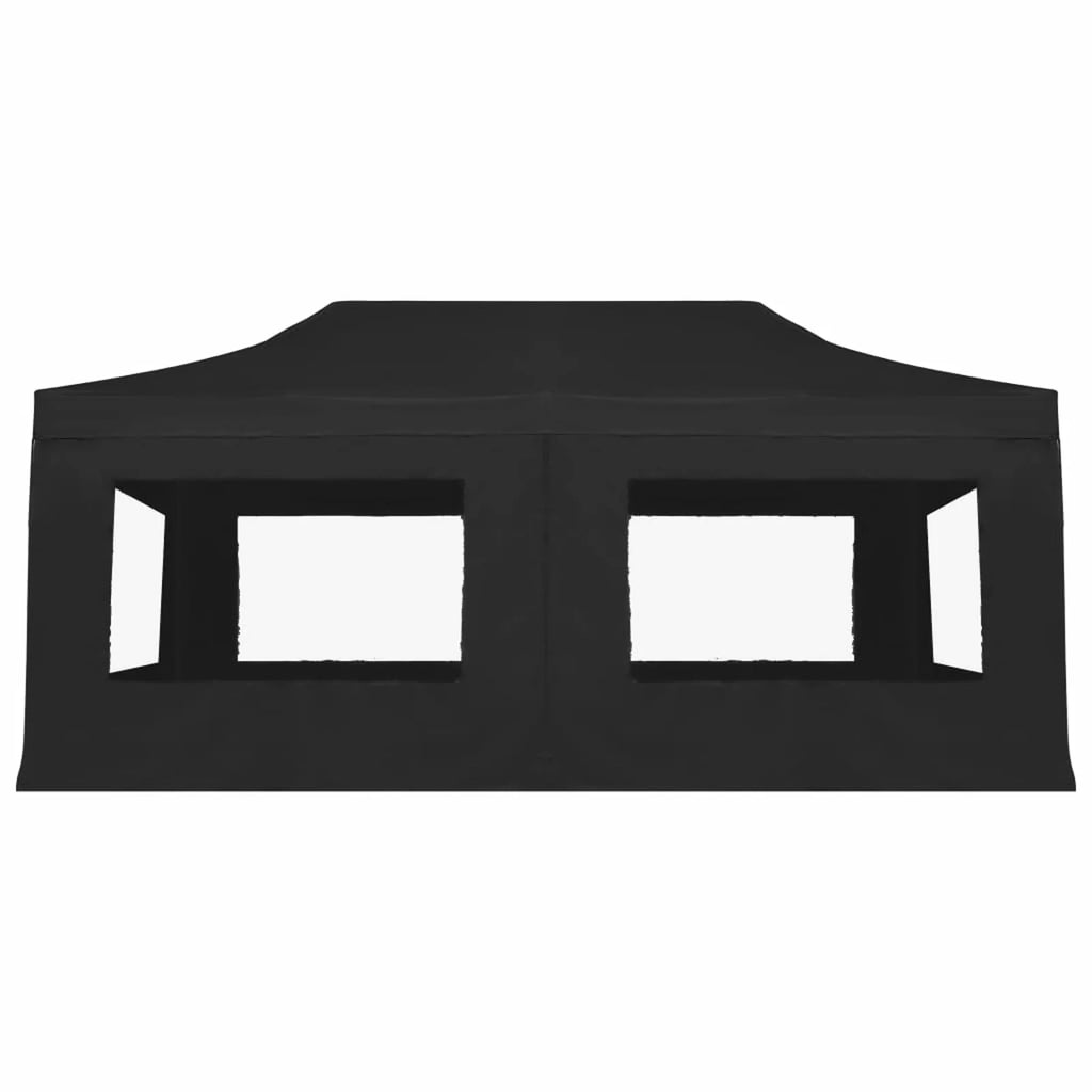 Aluminum Folding Party Tent with Walls 19.7'x9.8' Anthracite K640