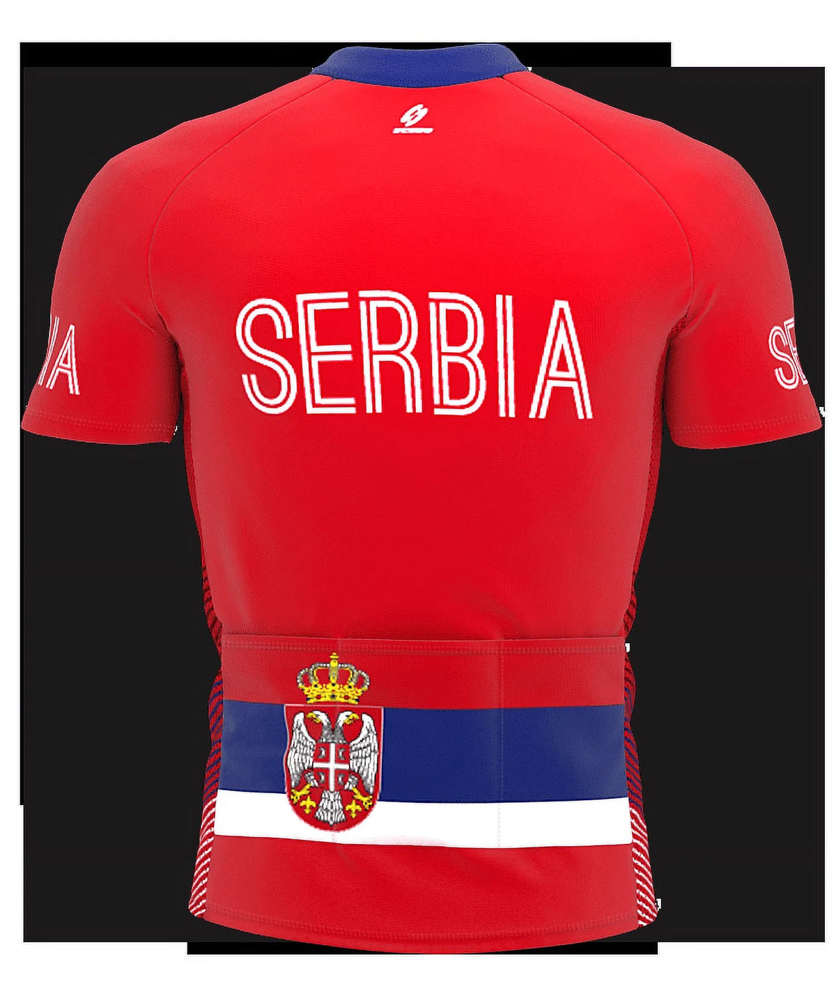 Full Zipper Short Sleeve Cycling Jersey W869725