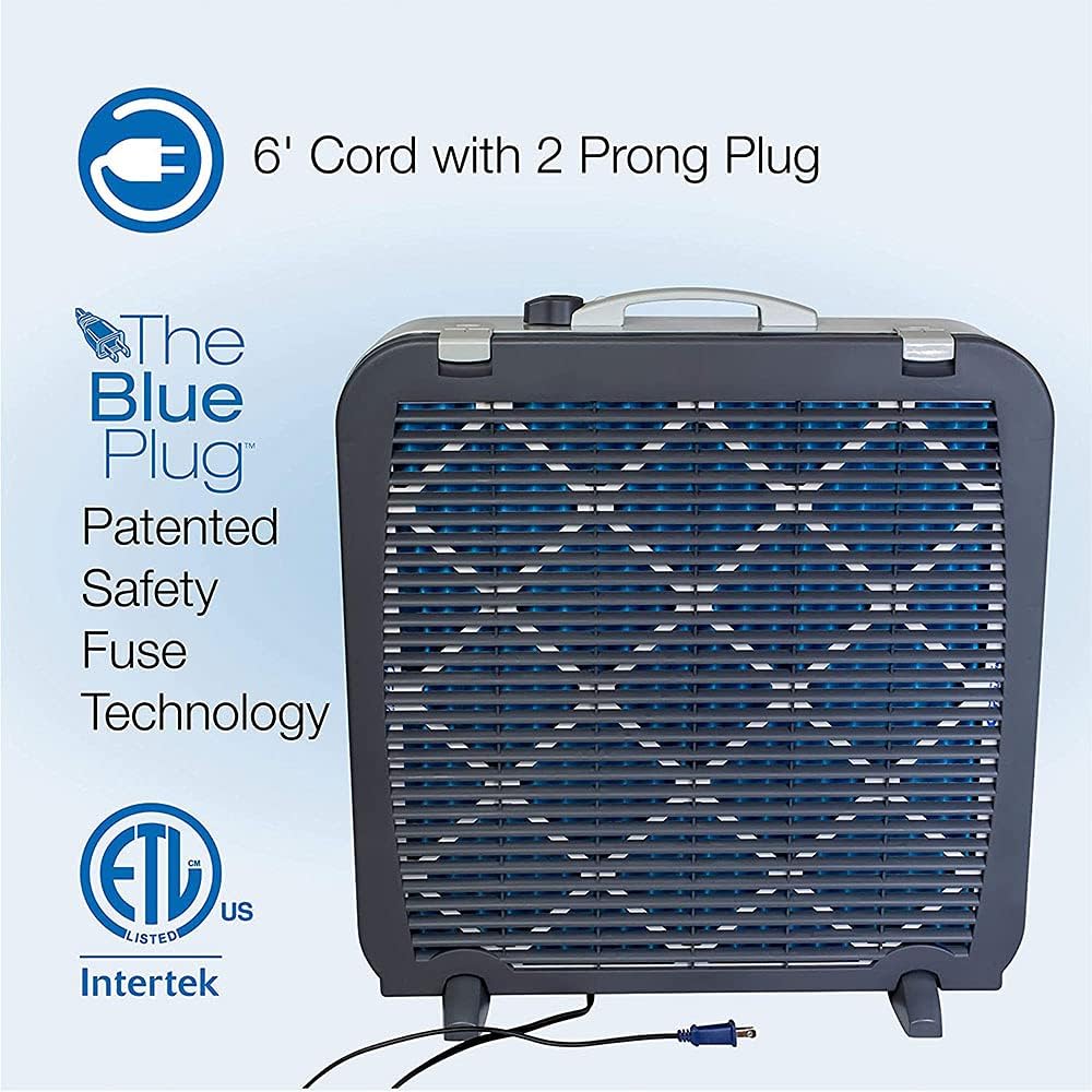 2-in-1 20-inch Box Fan and Air Purifier with MERV10 Filter V300560