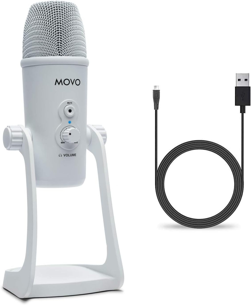 Desktop USB Microphone with Adjustable Pickup Patterns J536892