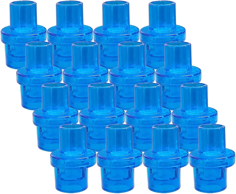 100 Pc CPR Rescue Mask Training Valves A375