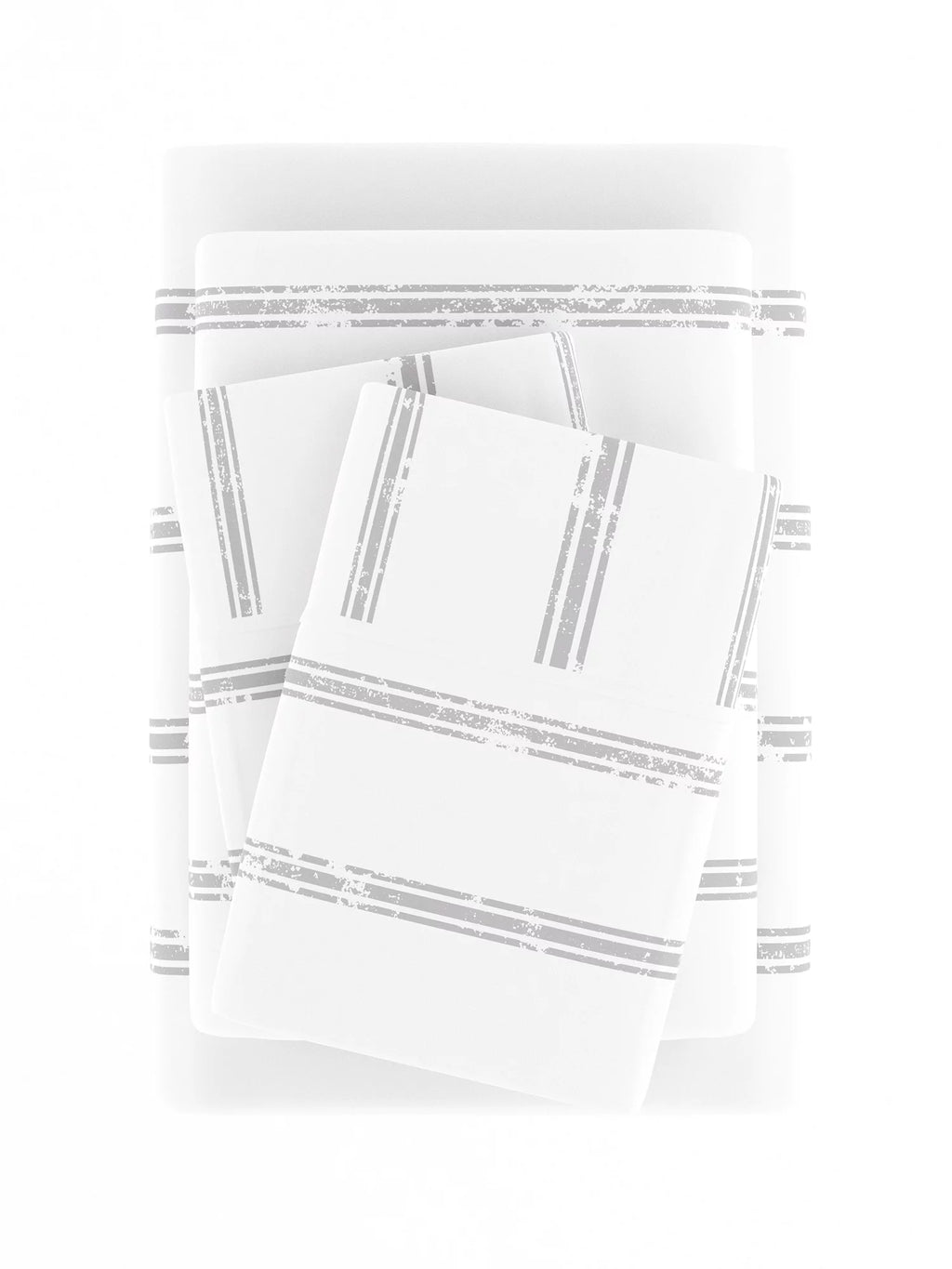 Light Gray Microfiber Queen Size Bed Sheets U231