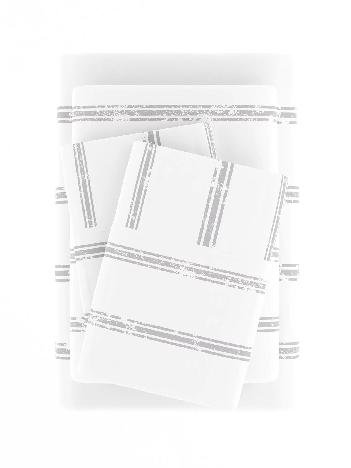 Light Gray Microfiber Queen Size Bed Sheets U231