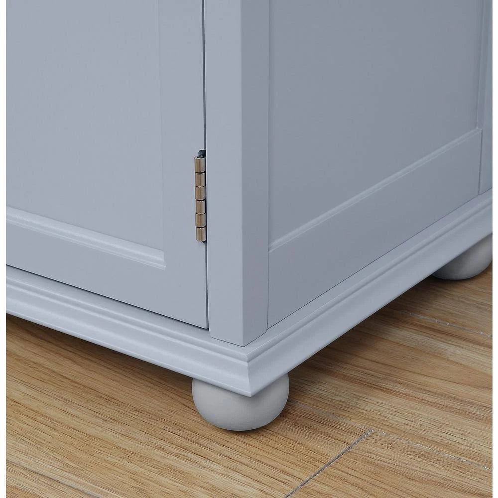 4-Door Tall Cabinet in Dove Grey J99738