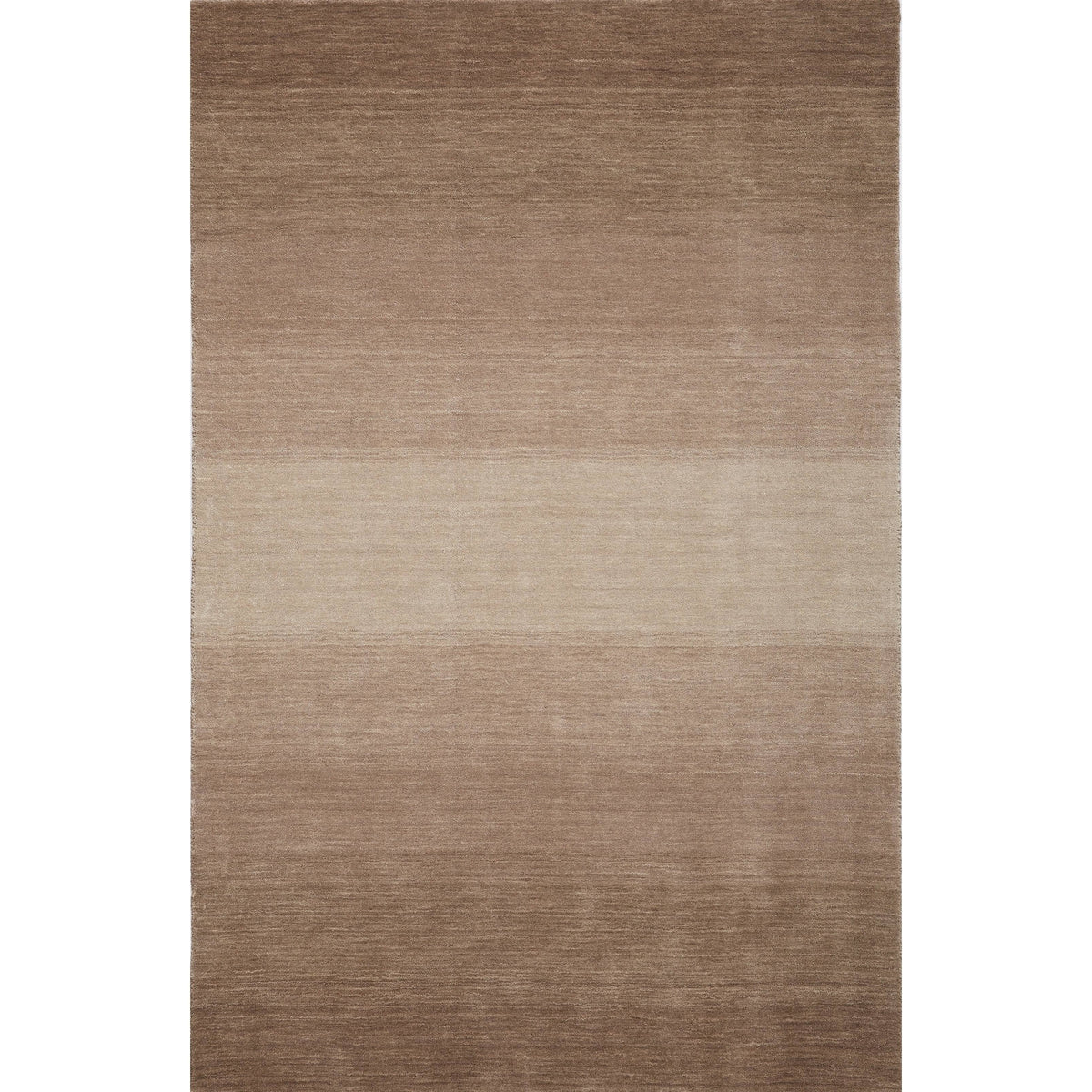Mushroom Hand Loomed Ombre Rug B2993