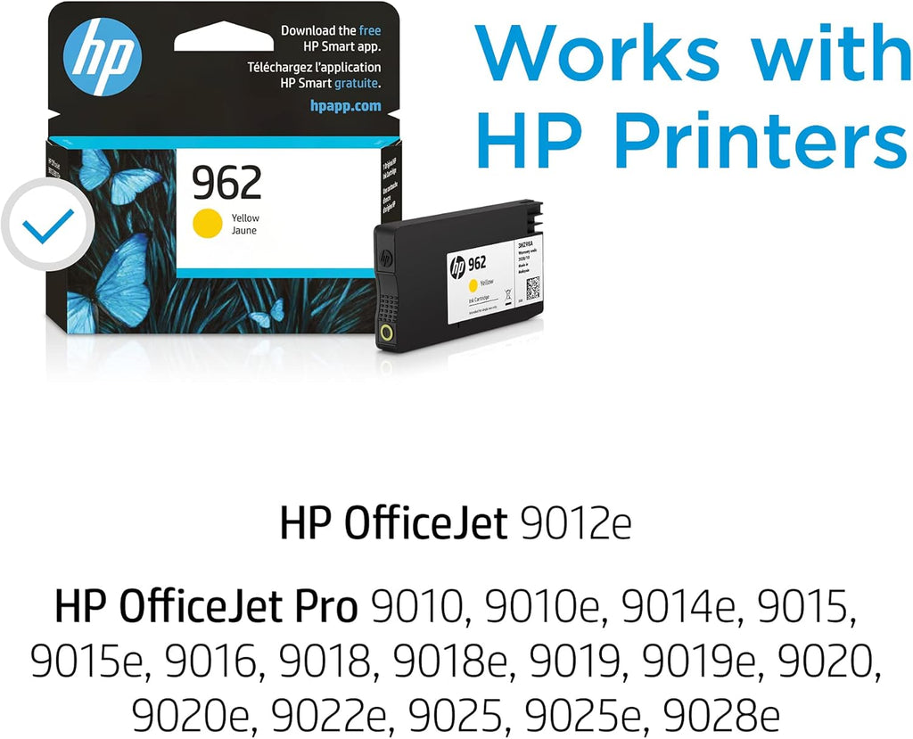 HP 962 Yellow Ink Cartridge Y309773