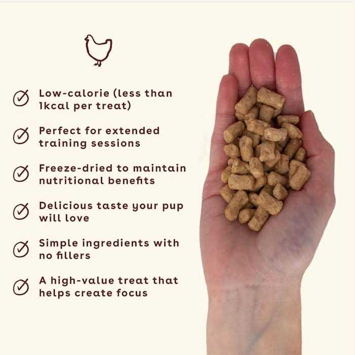Chicken Freeze-Dried Dog Treats Q831