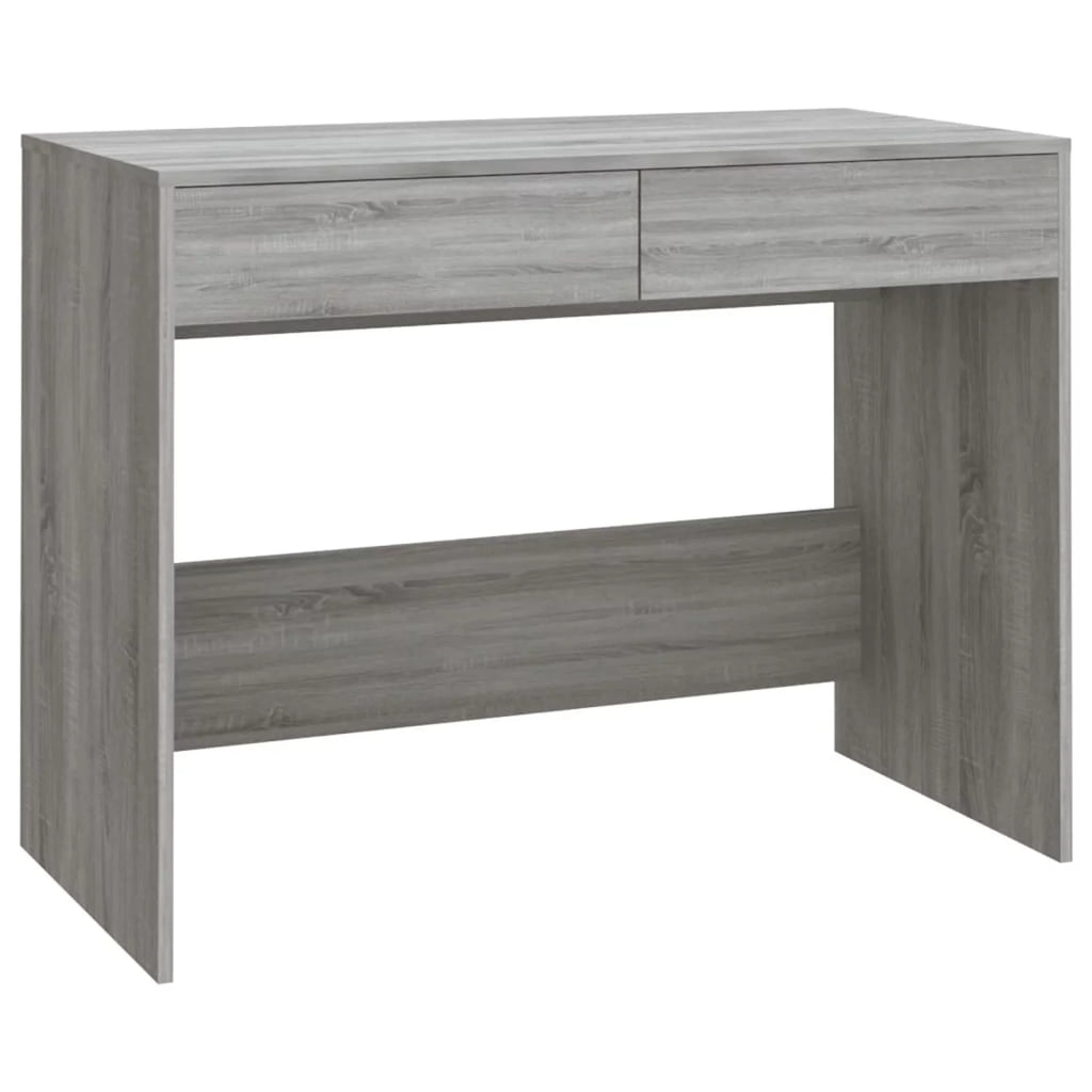 Gray Engineered Wood Writing Desk B3337