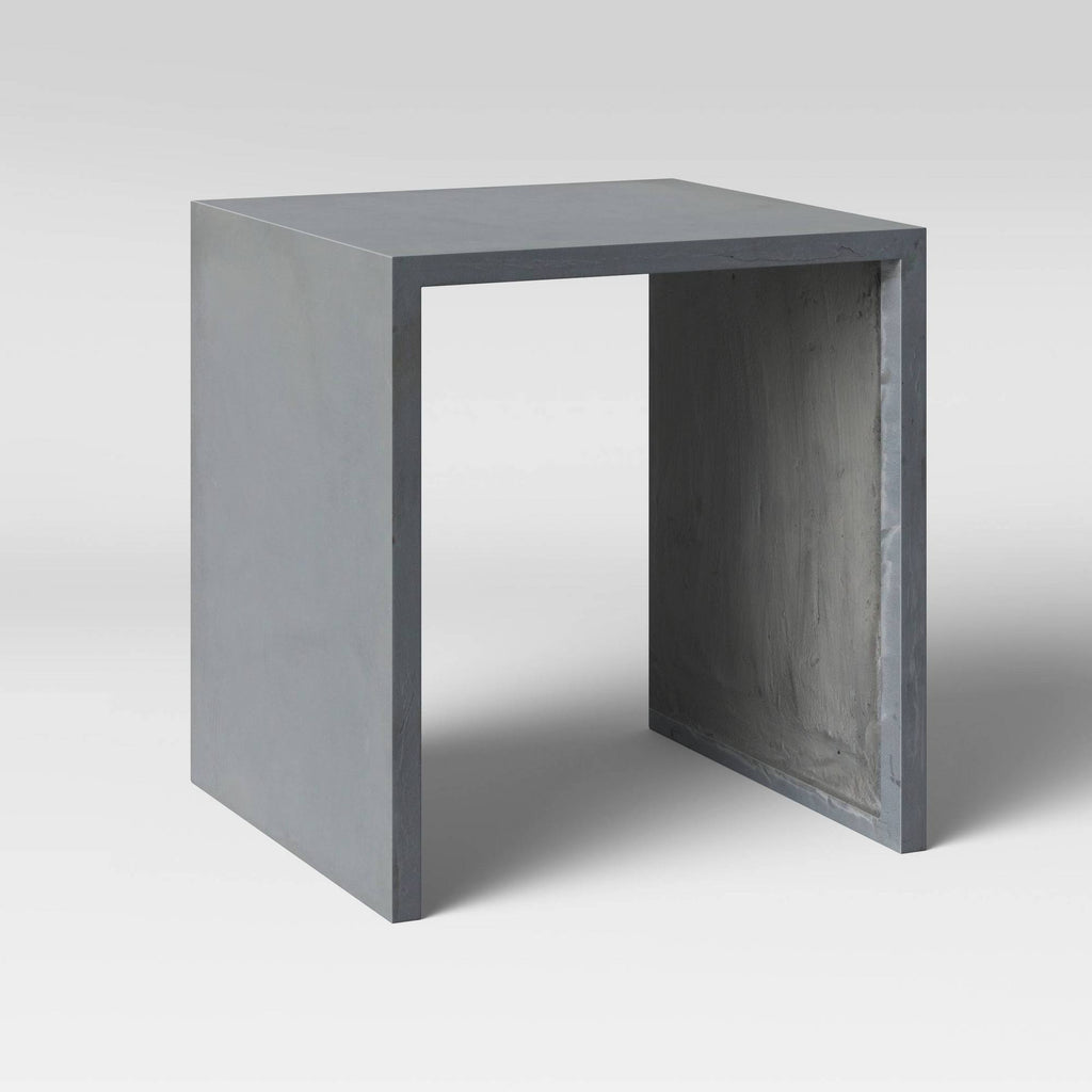Concrete Patio Accent Table W220