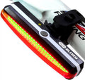 168H Bike Headlight or 168T Tail Light USB Rechargeable LED Bicycle Lights Set Front Back K6112