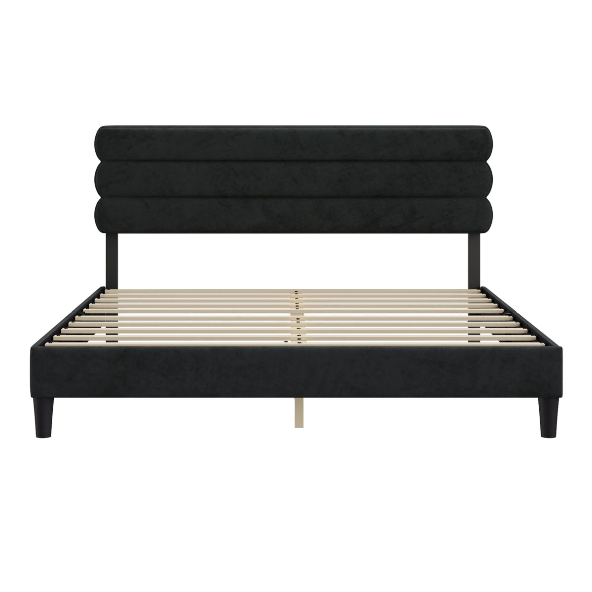 King Size Dark Gray Bed Frame L198