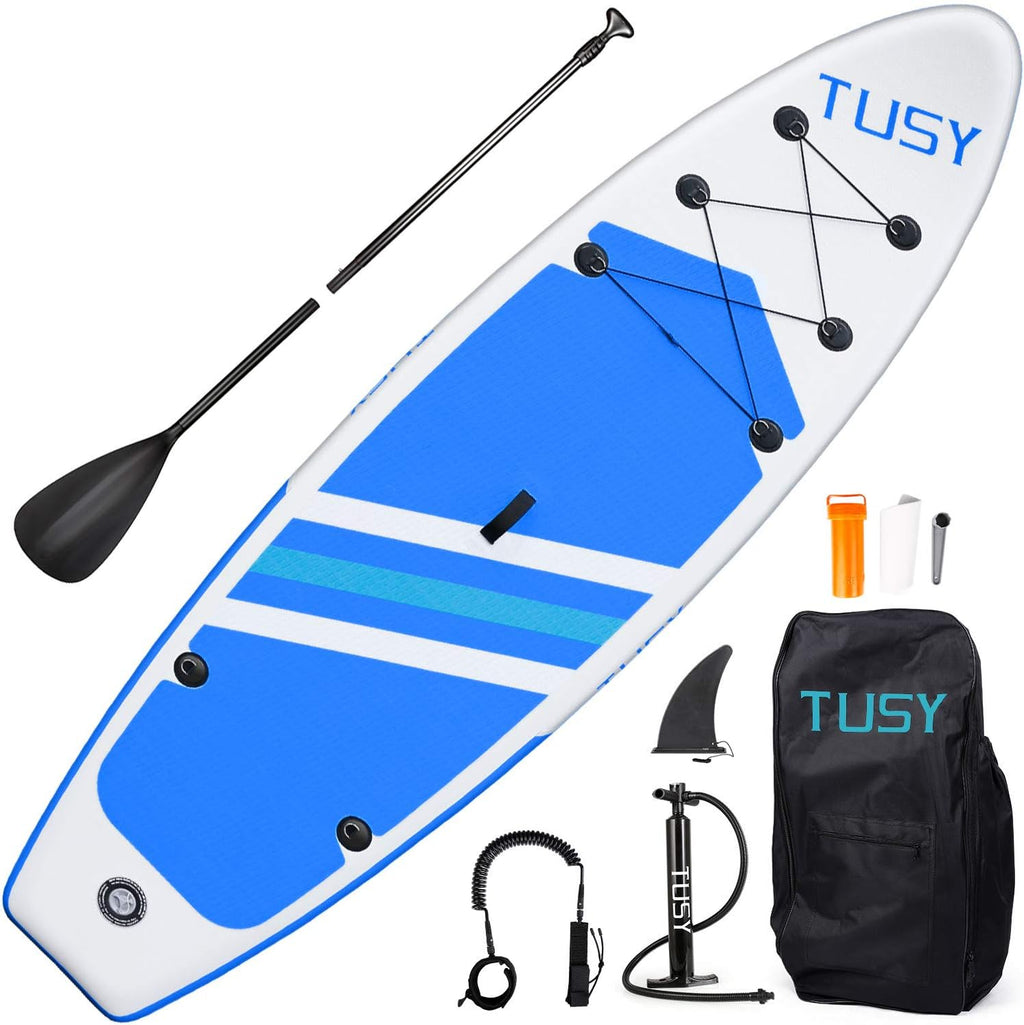 10.6' Inflatable Stand Up Paddleboard with Carry Bag B51661