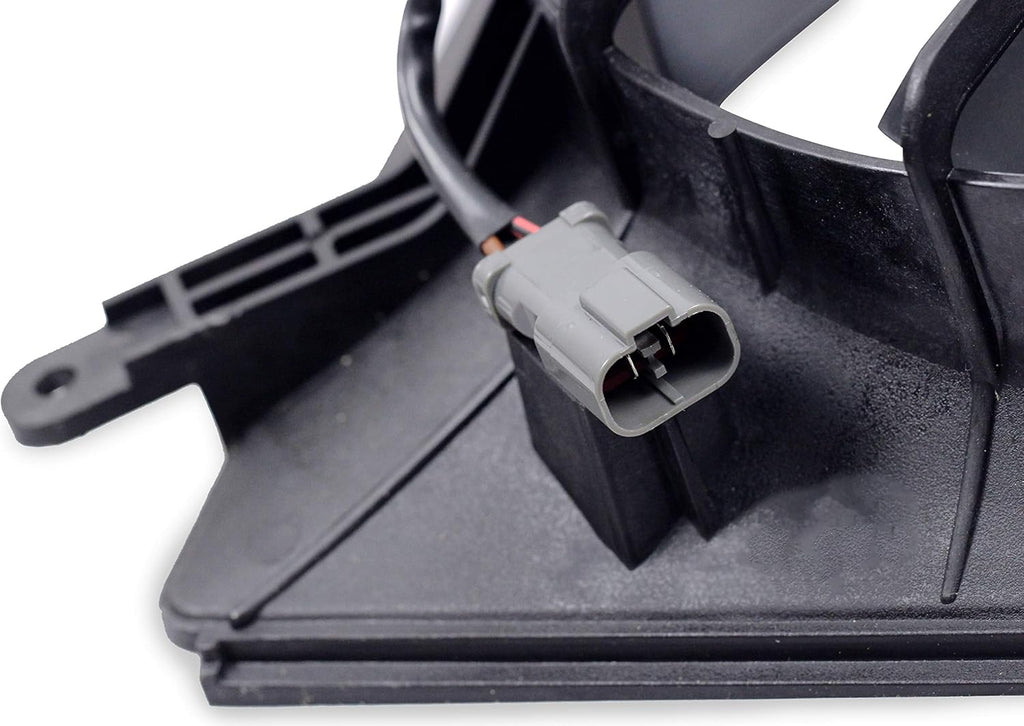 Left Driver Side Radiator Cooling Fan Assembly Pack of 2 T814112