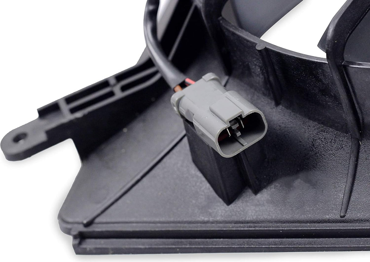 Left Driver Side Radiator Cooling Fan Assembly Pack of 2 T814112