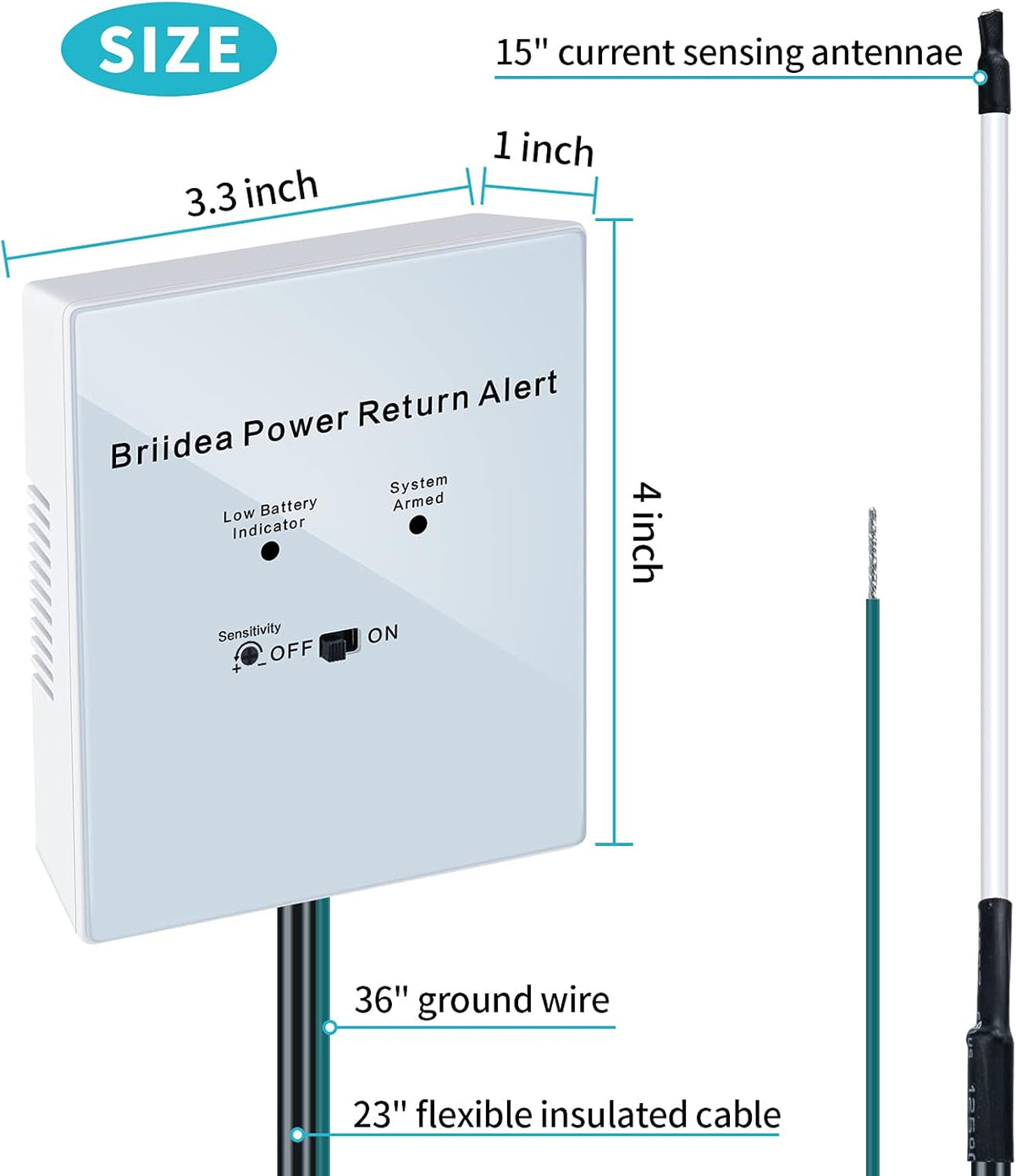Power Return Alarm with LED Indicator Y814937