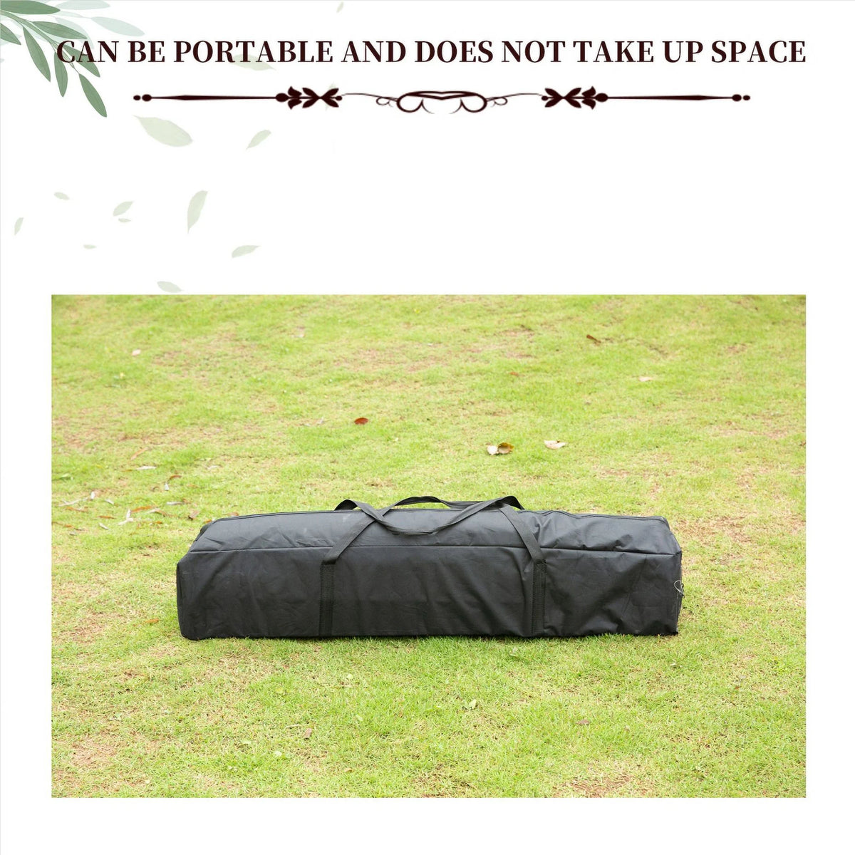 8x8 Ft Pop-up Walk-in Greenhouse with Roll-up Zip Door and 2 Windows W391494