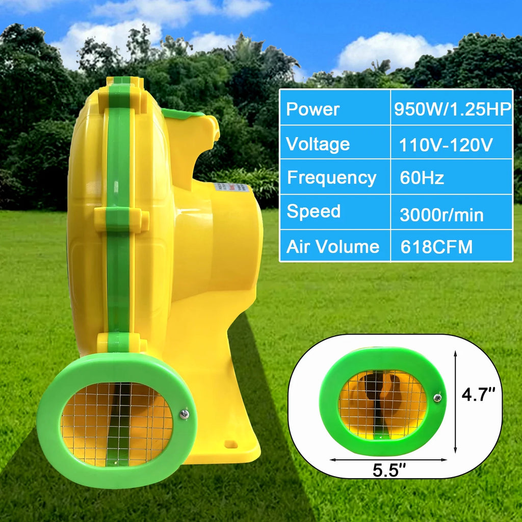950W Inflatable Bounce House Air Blower C493450