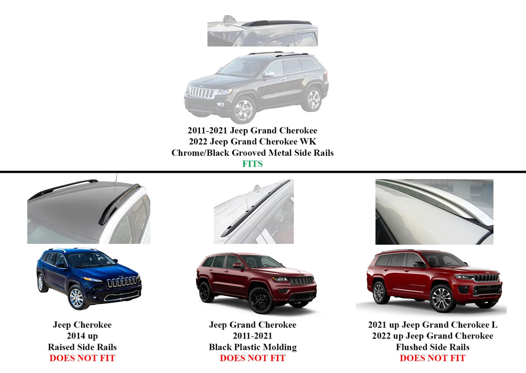 Roof Racks Replacement for Jeep Grand Cherokee P684613