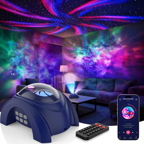 Galaxy Projector with Bluetooth Speaker & White Noise S44218