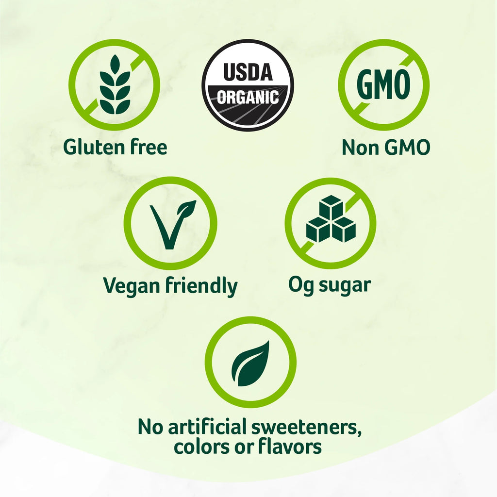 Organic Greens Superfood Powder, Unflavored, 8.57 oz V595