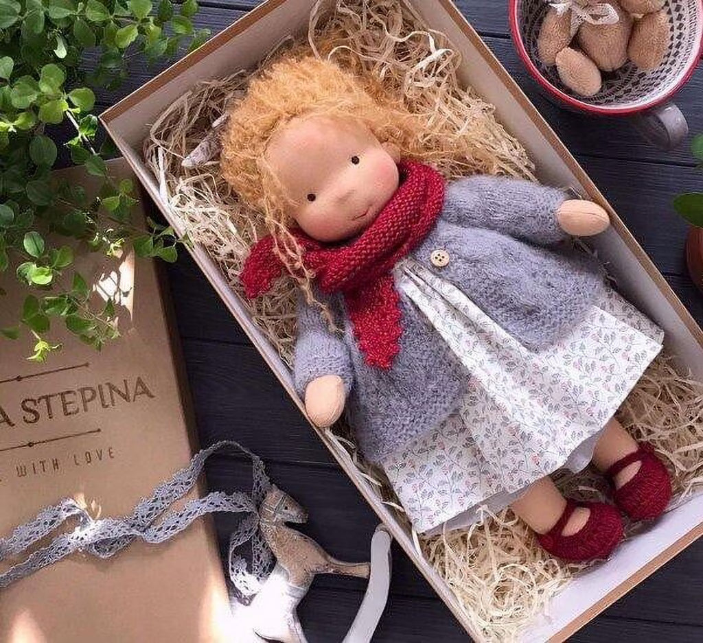 Cartoon Style Children's Rag Doll Y406