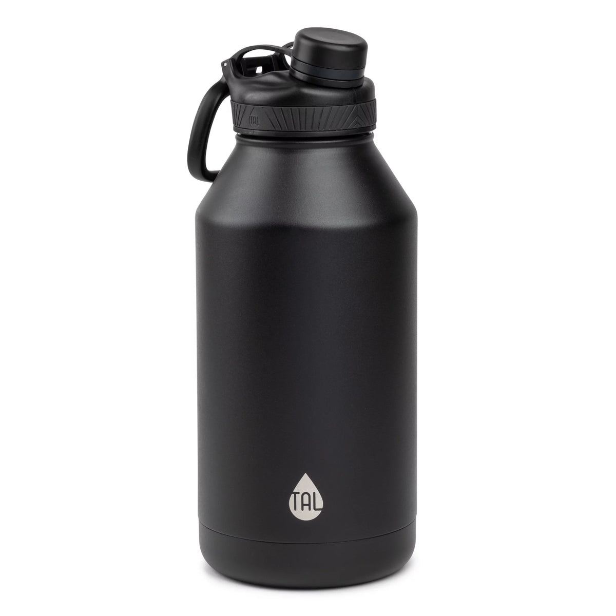 Stainless Steel Water Bottle 64 fl oz, Black V338