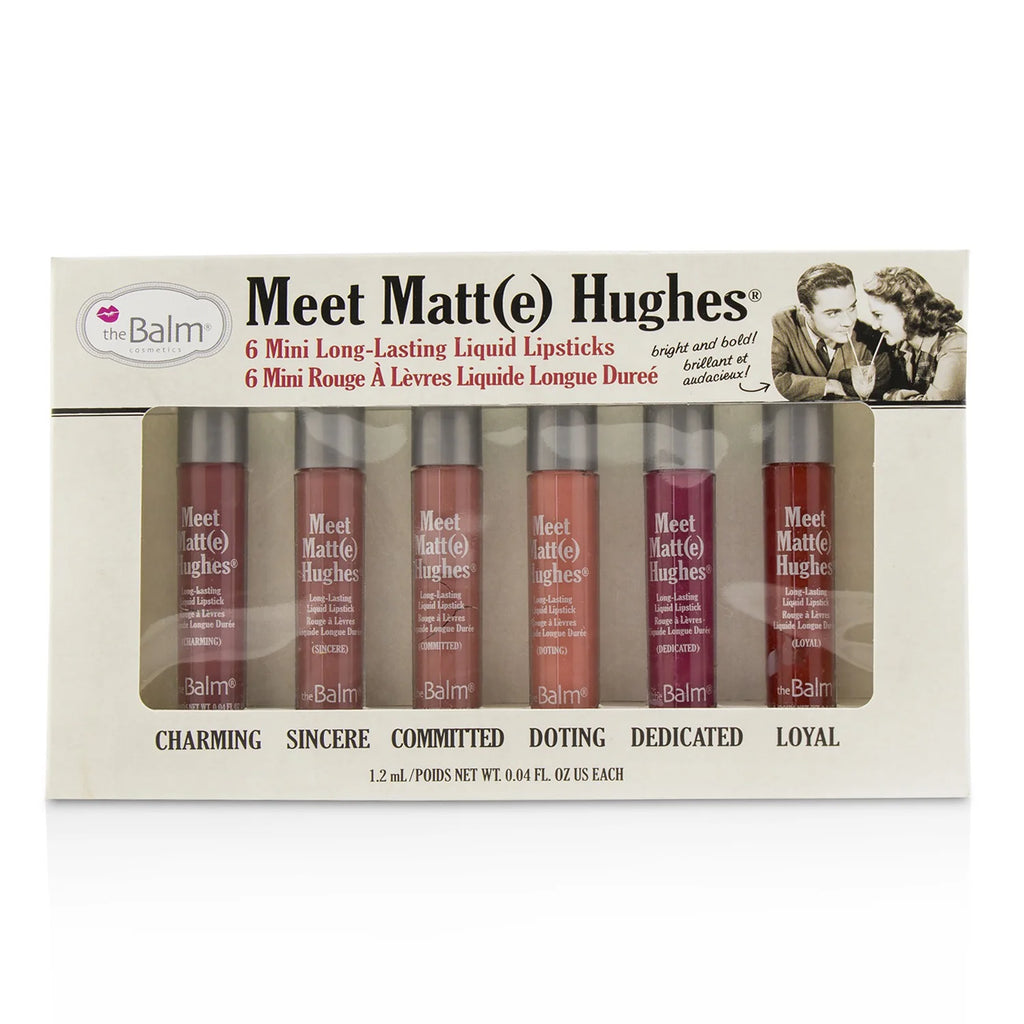 6 Mini Long Lasting Liquid Lipsticks Kit J434650