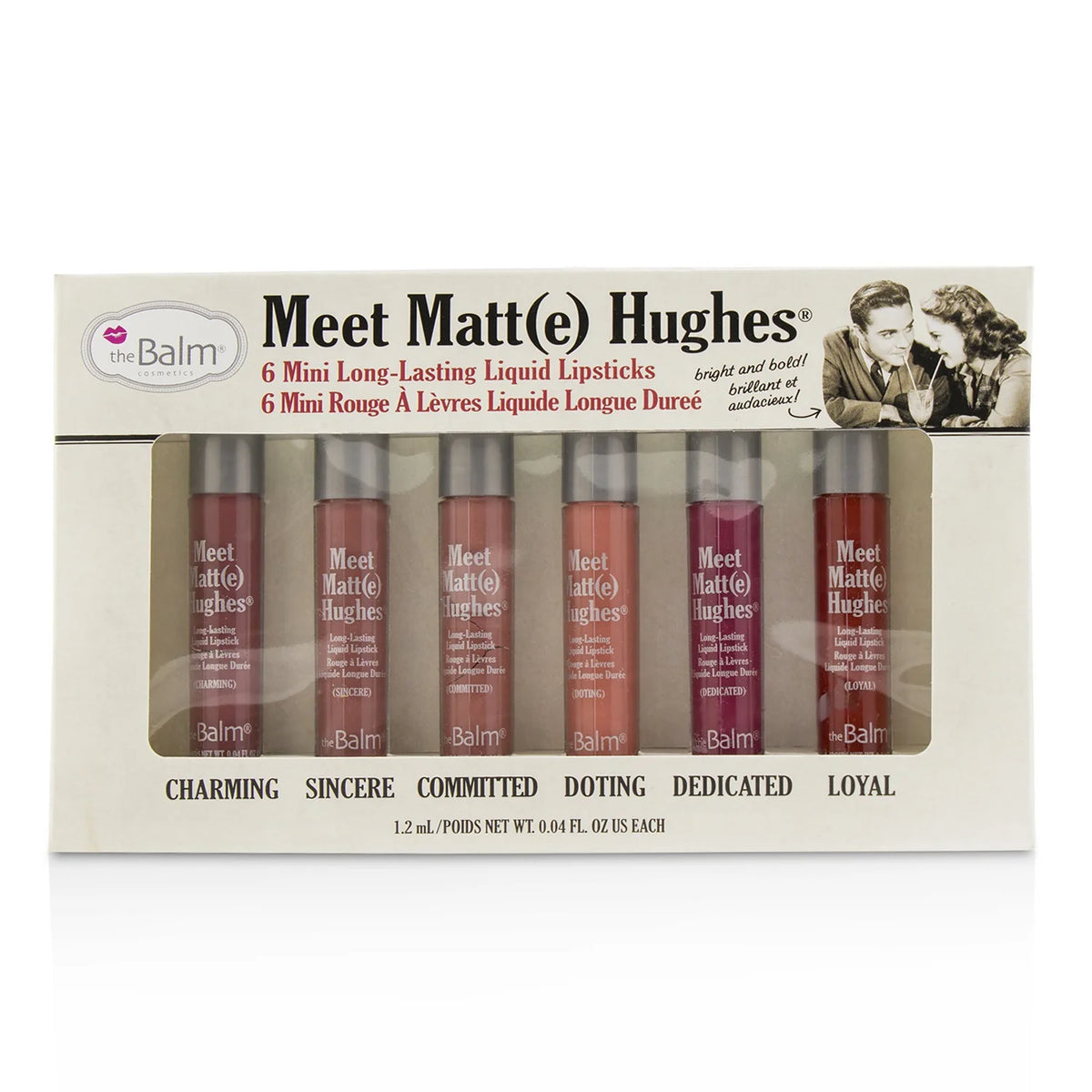 6 Mini Long Lasting Liquid Lipsticks Kit J434650