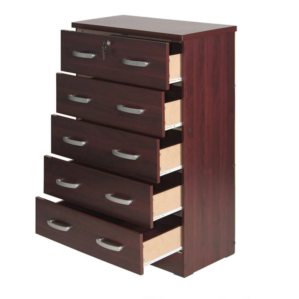 Mahogany Dresser & Nightstand Set V251