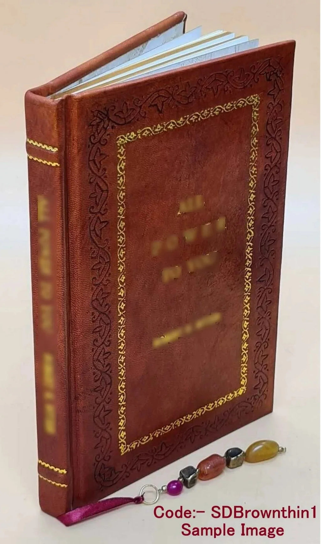 De possessione hereditatis sine bona fide et justo titulo Premium Leather Bound V548