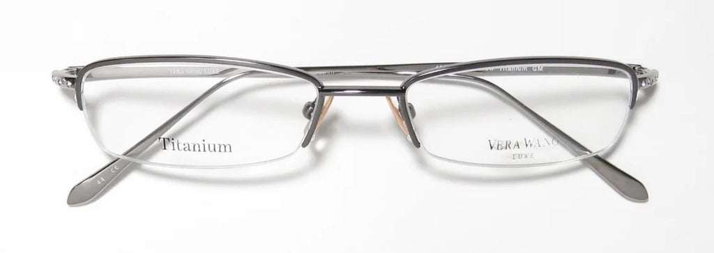 Titanium Half-Rim Eyeglasses A74134