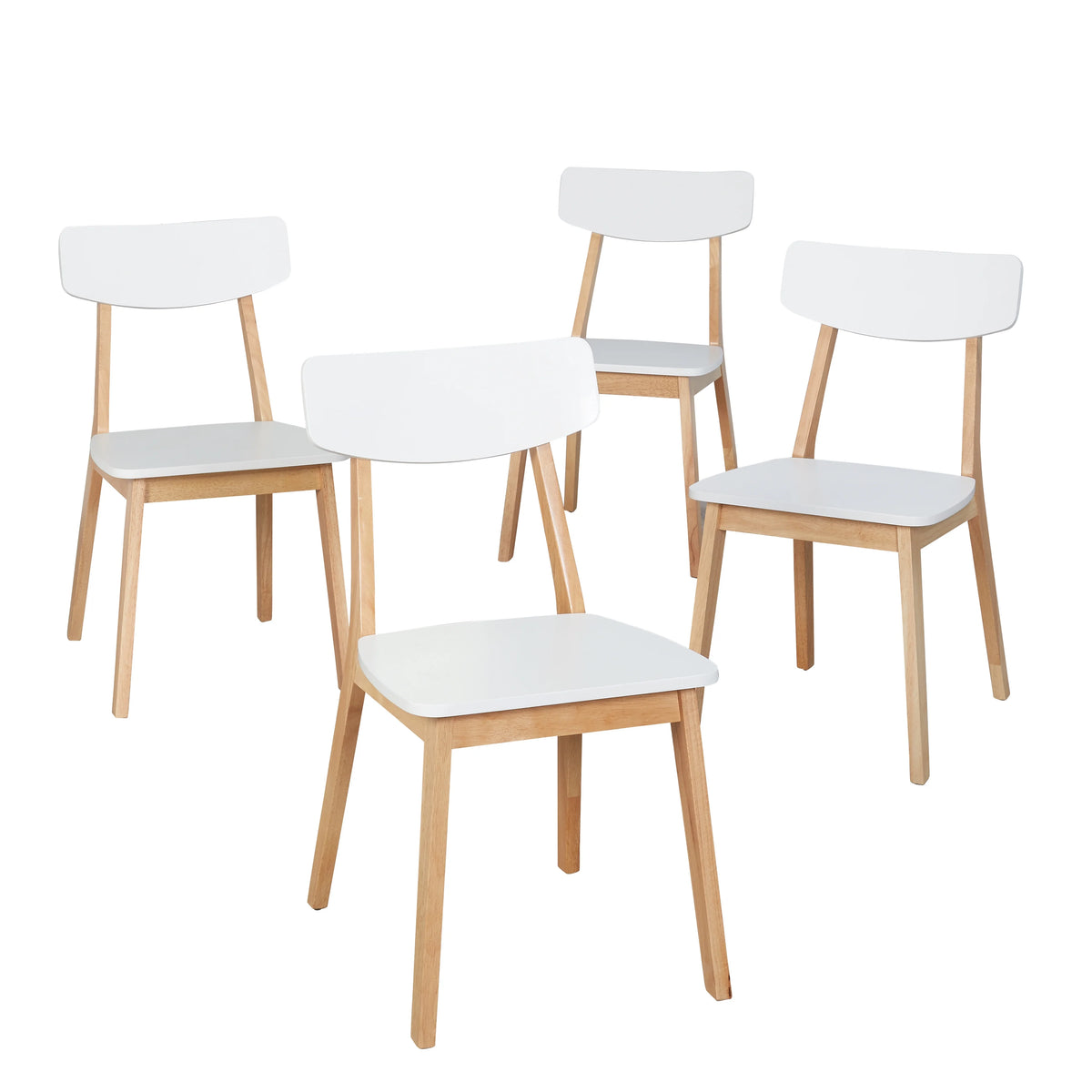 White/Natural Dining Table M66829