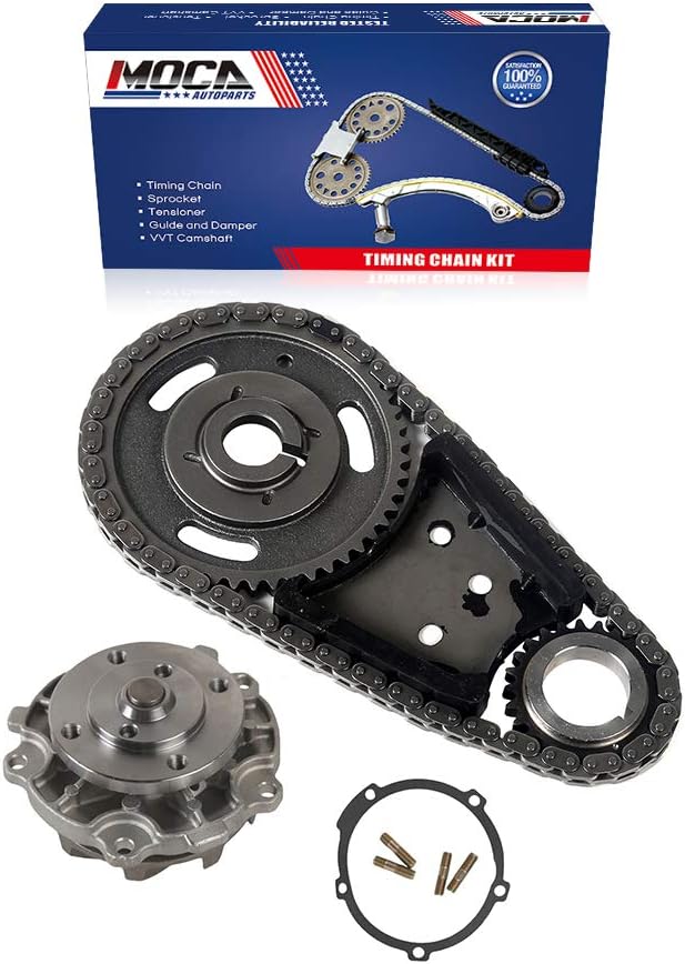Timing Chain Kit & Water Pump for 3.1/3.4/3.5L V6 OHV Pack of 2 H771351