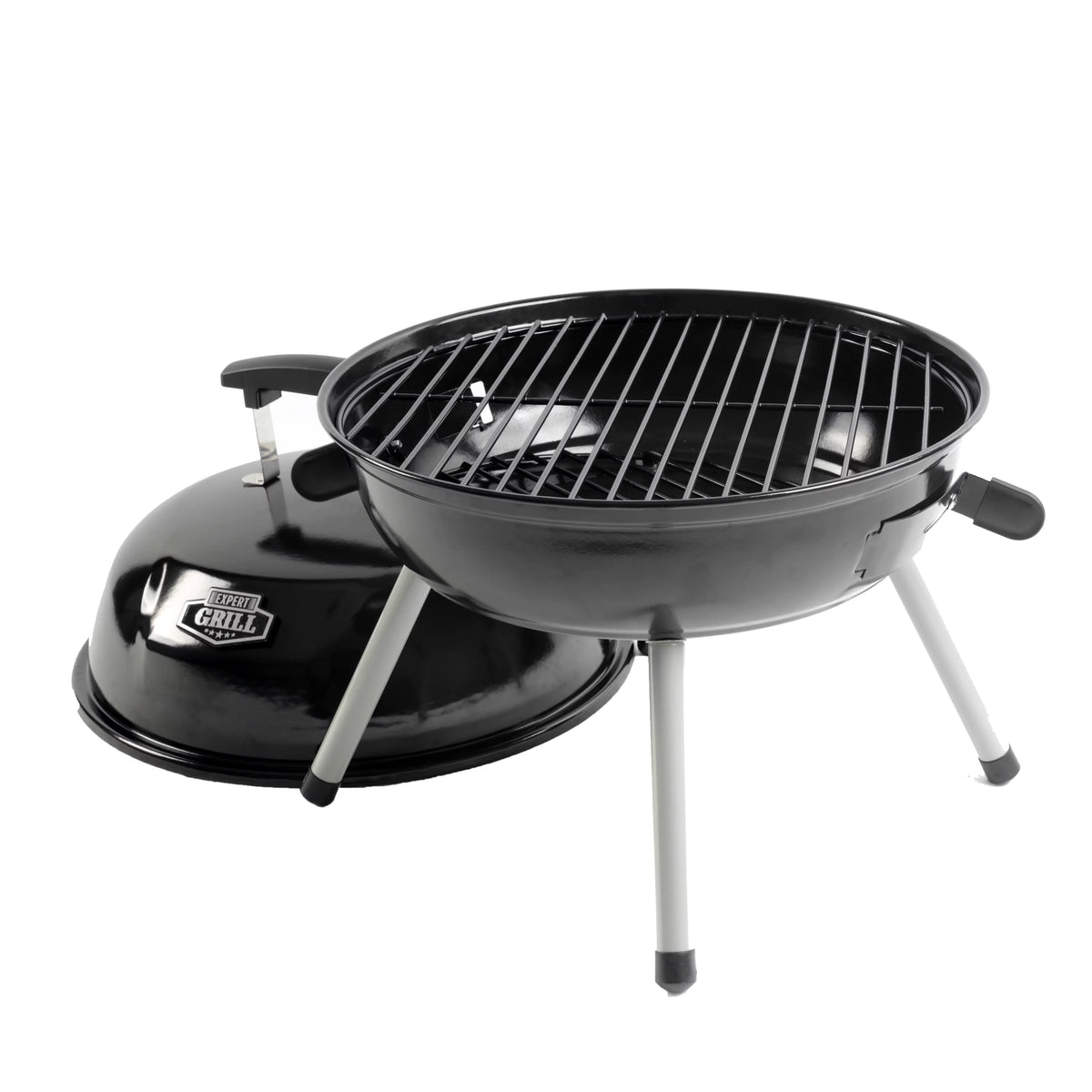 Portable Charcoal Grill, Black E281