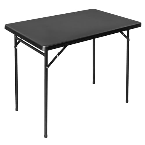 White 3ft Rectangular Plastic Folding Table N301013