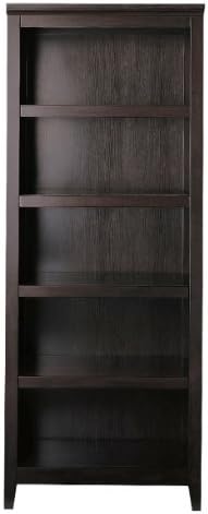 5 Shelf Bookcase, Espresso W532