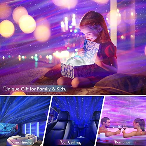 Galaxy Projector with Bluetooth Speaker & White Noise S44218