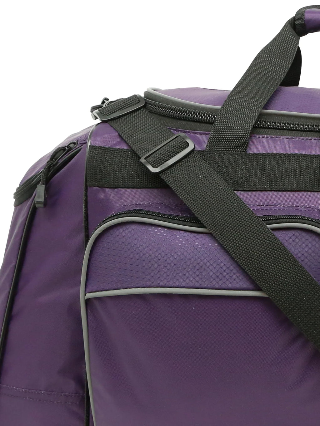 Polyester Sport and Travel Duffel Bag, Black S578