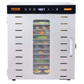 Food Dehydrator Machine, 10 Stainless Steel Trays, 1000W Electric Food Dryer F821788