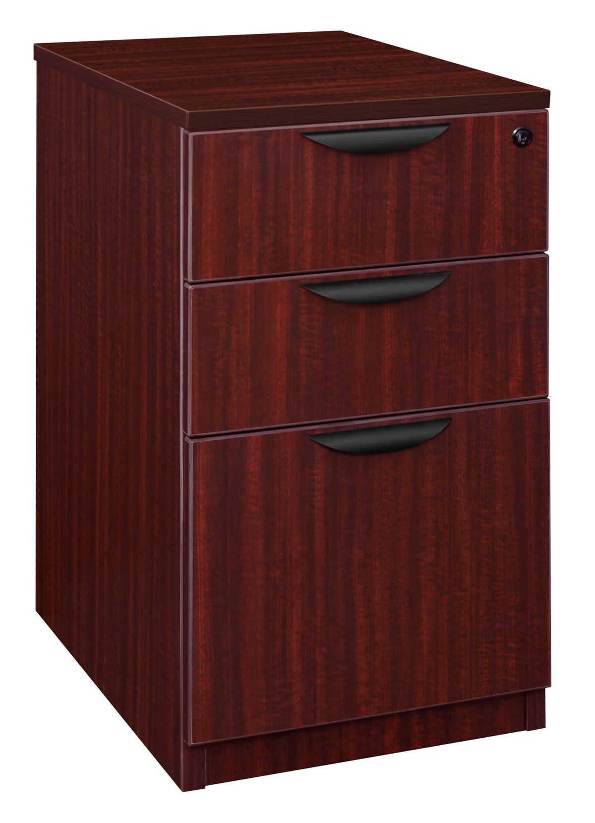 Mahogany Deskside Box File Cabinet S59145