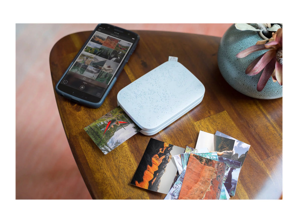 Portable Photo Printer Luna White L475