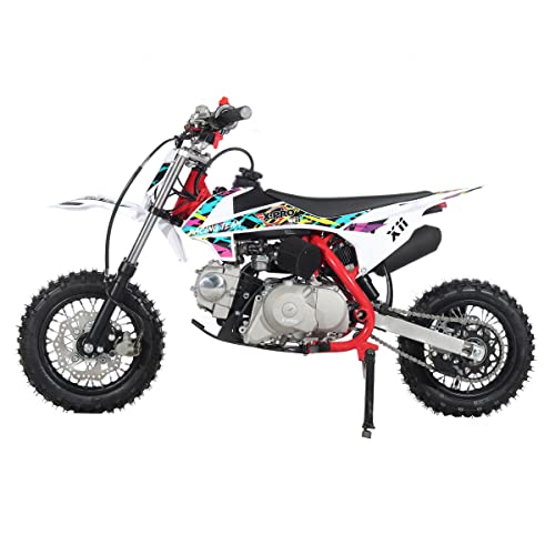 110cc Dirt Bike with Automatic Transmission, Electric Start, 10"/10" Tires (Black) E561