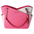 Electric Pink Large Chain Tote Handbag X25048